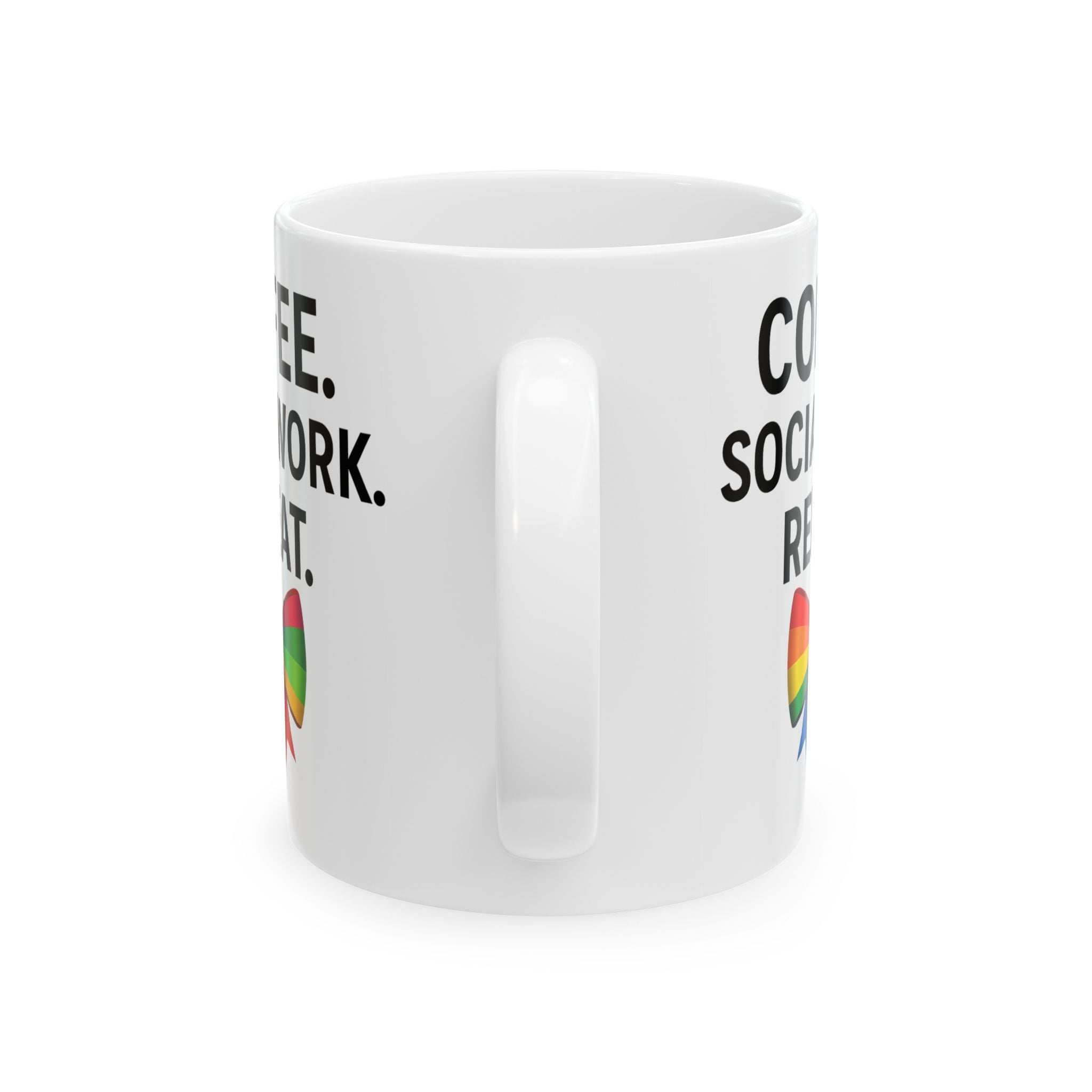 Bow Social Work Mug,  Social Worker Gift Cup, Tea Cup, Social work appreciation , Social Worker, Social Work Month