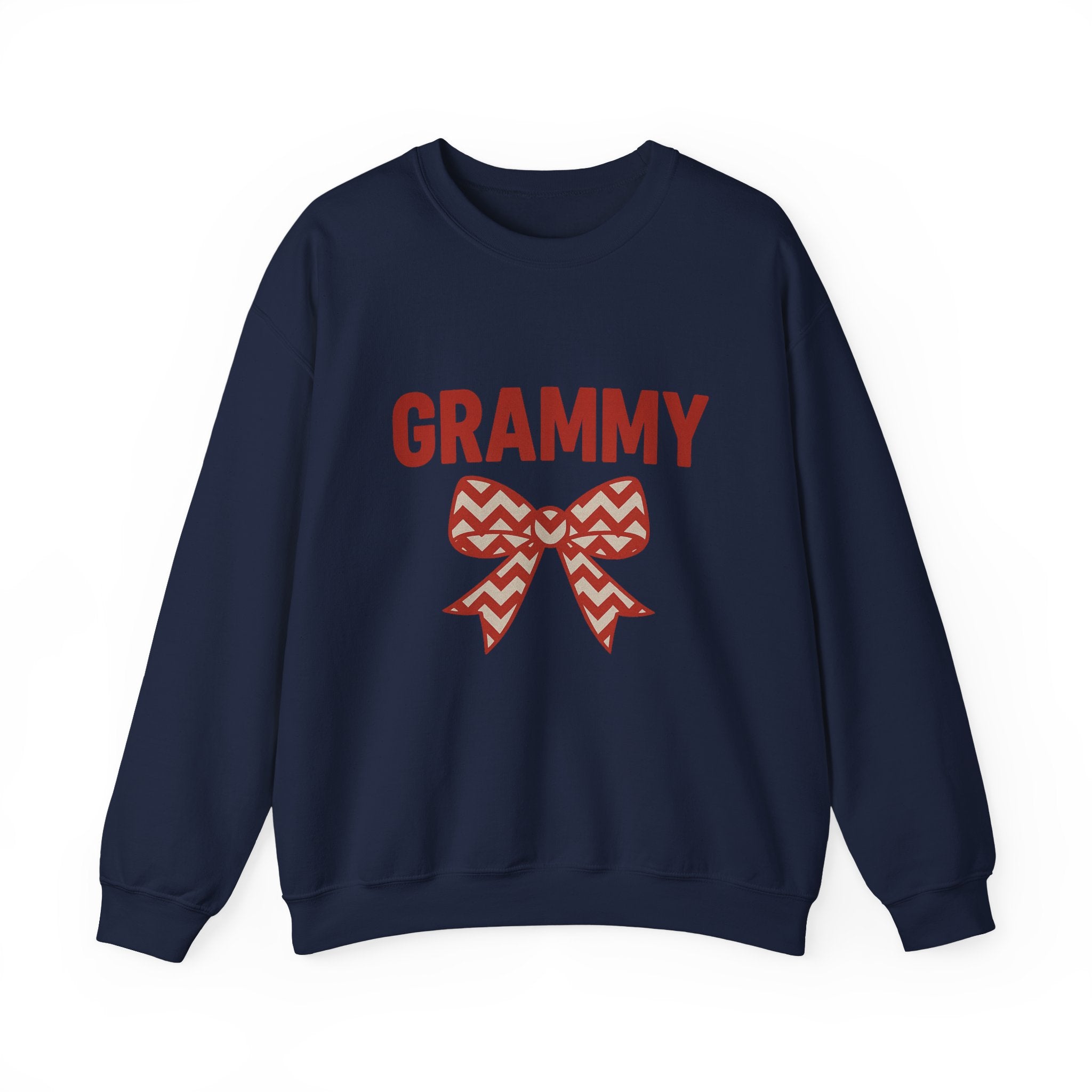 GRAMMY Christmas Bow Sweatshirt - Christmas Fashion, Cozy Gift, Christmas Apparel, Christmas Decor, Christmas Outfit,
