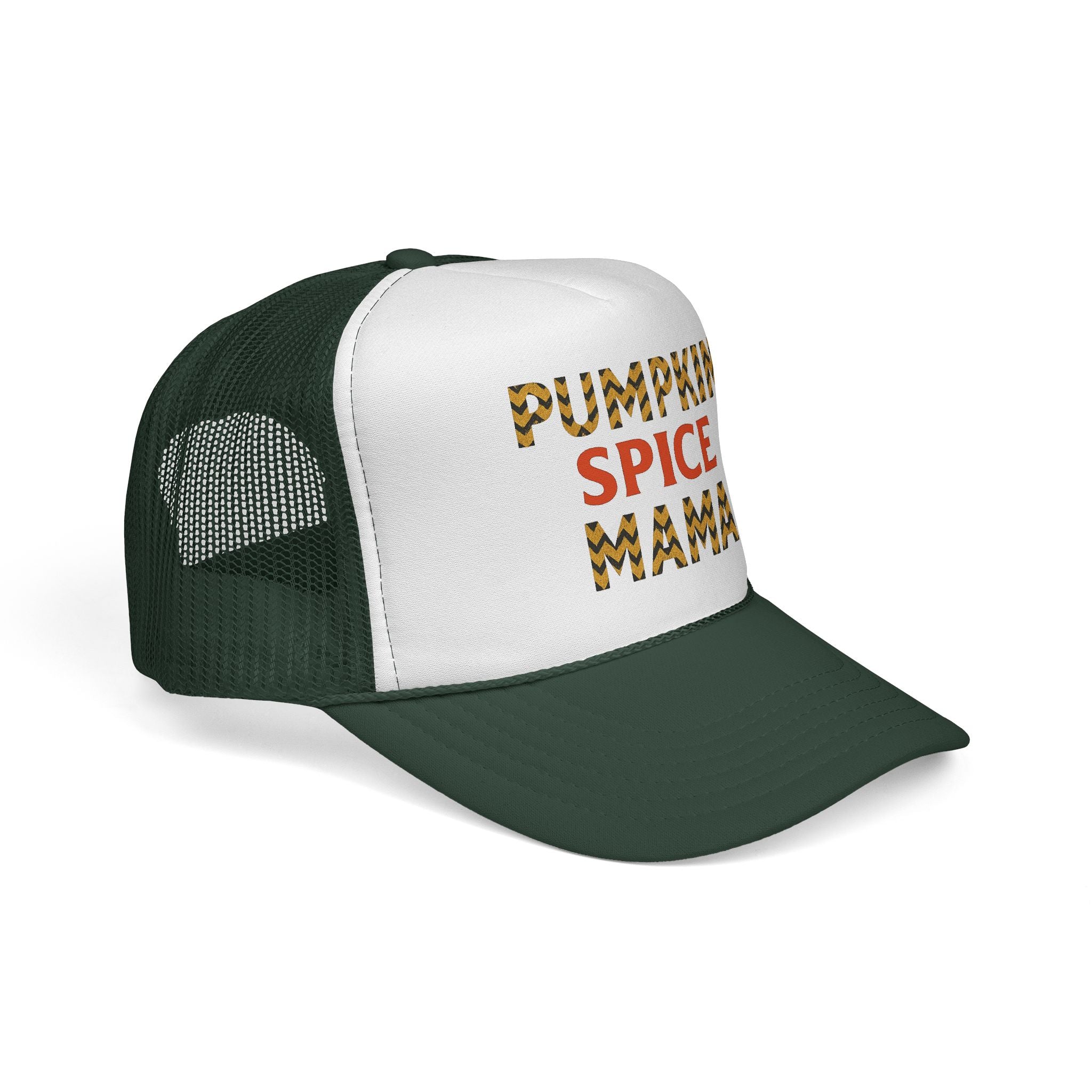 Pumpkin Spice MAMA Trucker Cap | Cute Accessory for Everyday Wear, Gift for Birthdays, Fall Hat, Cute Trucker Hat,
