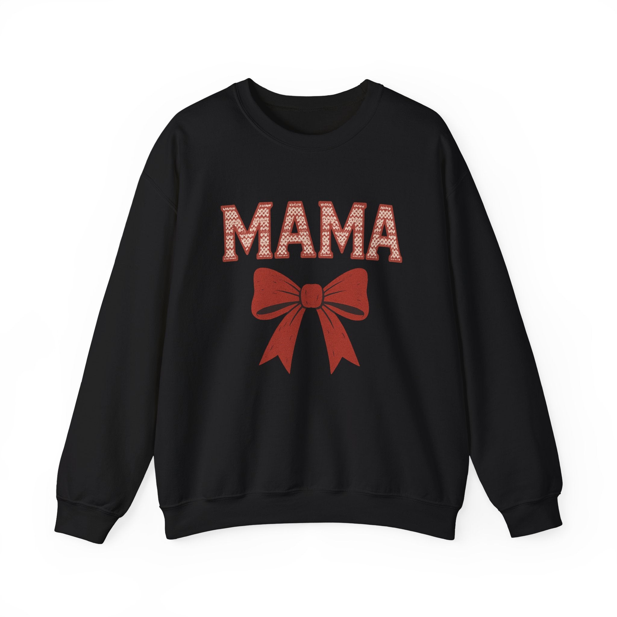 MAMA Christmas Sweatshirt - Christmas Fashion, Cozy Gift, Christmas Apparel, Christmas Decor, Christmas Outfit,