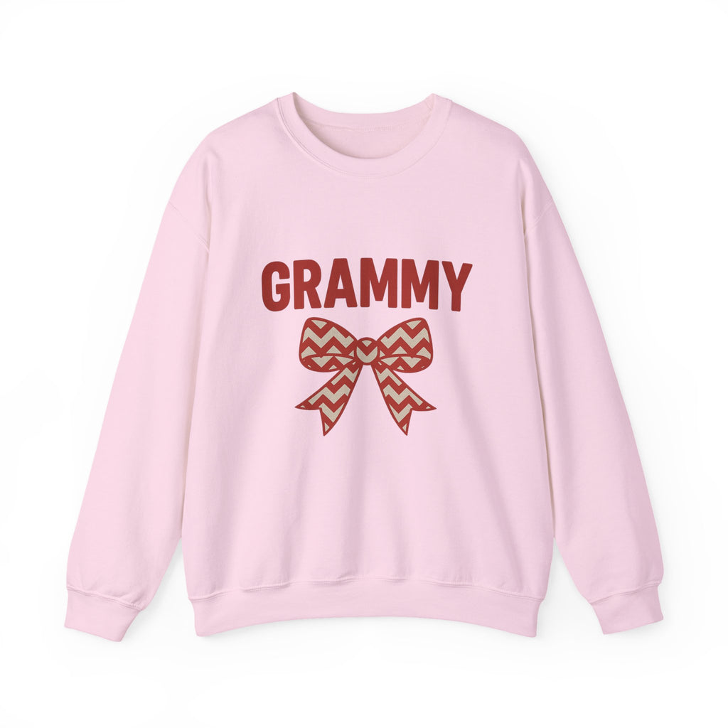 GRAMMY Christmas Bow Sweatshirt - Christmas Fashion, Cozy Gift, Christmas Apparel, Christmas Decor, Christmas Outfit,