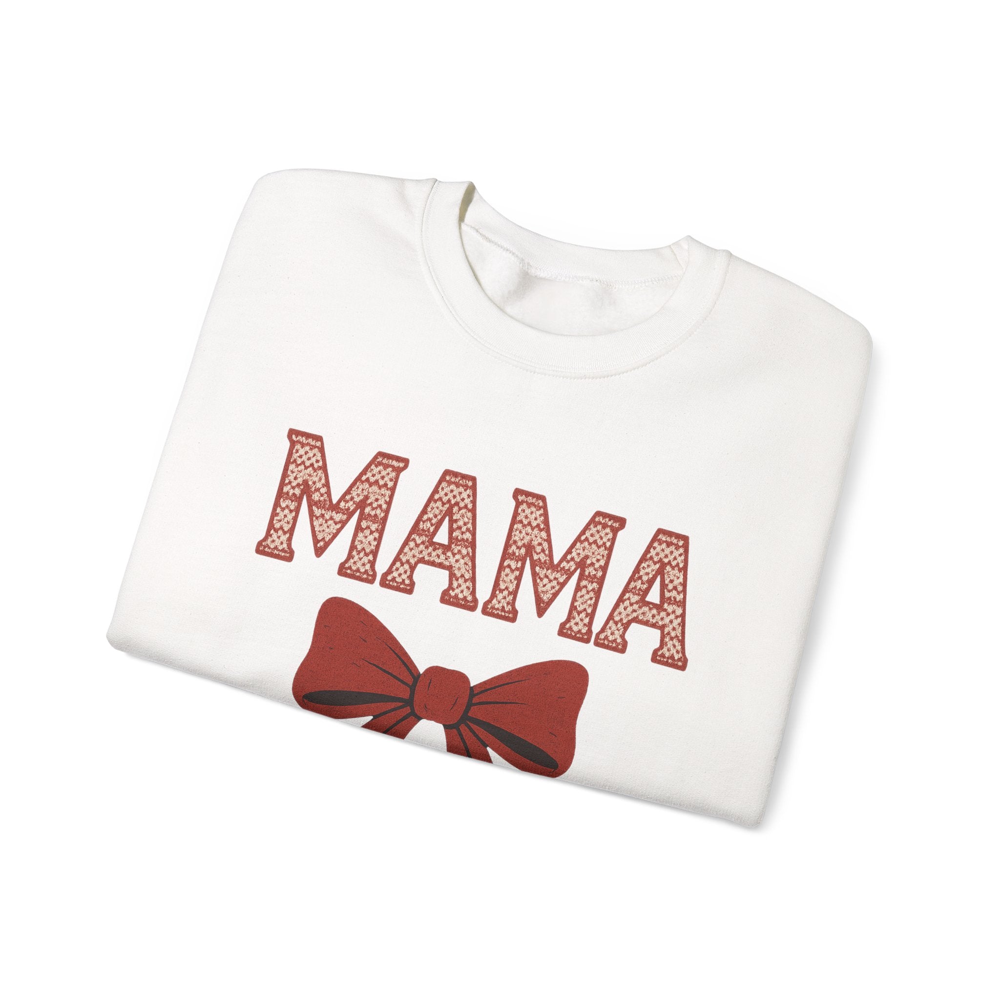 MAMA Christmas Sweatshirt - Christmas Fashion, Cozy Gift, Christmas Apparel, Christmas Decor, Christmas Outfit,